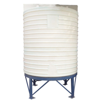 Réservoir d'eau en PE de grande taille anti-corrosion 5000L, moulage par rotation, avec des caractéristiques anti-UV et anti-fuite, meilleur prix