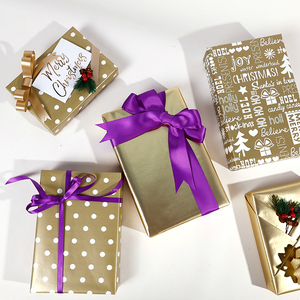 Papel de regalo de Navidad Embalaje 43*300 cm Papel de regalo - Product Image 1