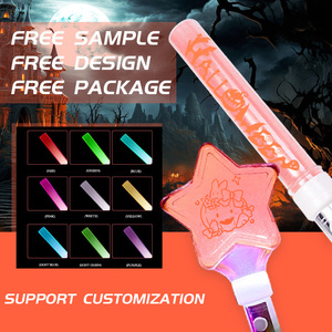 Barra de Luz LED Kpop Personalizada para Conciertos, Graduaciones y Eventos de Ramadán - Forma de Estrella Acrílica Reutilizable con Logotipo Personalizado - Product Image 2