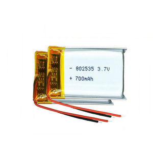 Batería de polímero de litio 802535 3,7 V 650mAh 700mAh Batería de iones de litio recargable Li-po Akku - Product Image 4