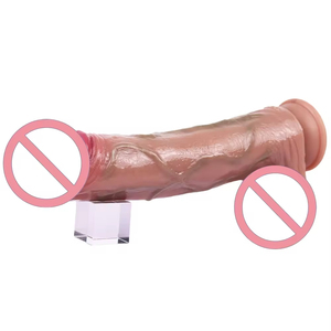 Силиконовый реалистичный удлинитель для мужчин, интимные товары для женщин, для массажа и мастурбации, стимулятор оргазма, секс-игрушка - Product Image 6