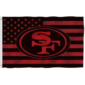 Auf Lager Alle NFL Football Team Flaggen 3x5ft Hochwertige Maßanfertigung San Francisco 49ers Banner 100% Polyester Sport NFL Flagge - Product Image 1