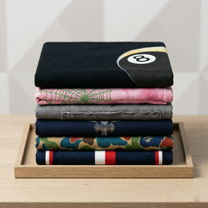 T-shirt da uomo in cotone con stampa grafica vintage a forma di ragno e scritta Hell, stile casual, di design americano Amiriss - Novità - Product Image 3