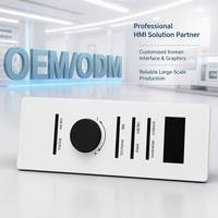 Panel Táctil Personalizado con Serigrafía OEM, Panel de Control de Membrana Plana, Pantalla Superpuesta, Panel Táctil HMI