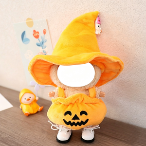 Set de Accesorios de Alta Calidad para Disfraz de Calabaza de Halloween, DIY, Incluye Sombrero, Pantalones, Suéter y Decoración, Reemplaza el Traje de Muñeca - Product Image 6
