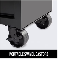 Haute qualité 26 pouces 4 tiroirs Durable Roller Tool Box Cabinet Noir