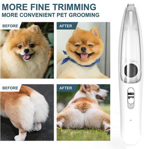 2026 Nuevo y Mejorado Cortapelos Eléctrico para Patas de Perro con Succión al Vacío y Luz LED que Recoge el Pelo de Mascotas - Product Image 4