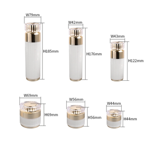 Lujo 10g 15g 30g 50g Acrílico pequeña crema facial envases cosméticos vacíos envases cosméticos de plástico tarro de crema - Product Image 6