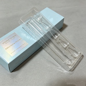 Caja de Embalaje de Papel Reciclable para Bolígrafos Desechables con Logotipo Holográfico Personalizado, Bandeja de Plástico para 5 Bolígrafos - Product Image 1