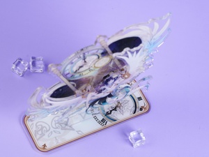 OEM ODM <span class=keywords><strong>Anime</strong></span> Genshin Impact Venti 20 cm Figurine <span class=keywords><strong>en</strong></span> acrylique avec design céleste ailé à mécanisme, Décoration de bureau pour les fans de Genshin - Product Image 5
