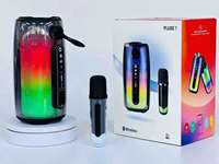 Haut-parleur portable Bluetooth Kasinuo Hot V5.3 2026 avec éclairage LED RGB, affichage lumineux, sans fil, sortie 10W, pour ordinateur, karaoké, application et carte mémoire