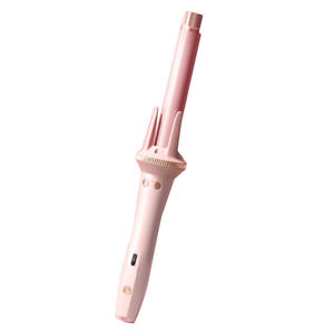 Rizador de pelo recargable AUX 160-200C con pantalla LED y rotación automática para cabello seco y mojado - Product Image 2