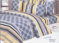 Impression pigmentée 75 g/m², ensemble de draps en microfibre confortable de luxe et de luxe, ensemble de literie, drap de lit moins cher et de bonne qualité