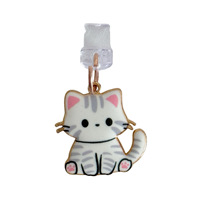 Nouveauté Chat mignon étanche téléphone portable bouchon anti-poussière pendentif bijoux protecteur de câble pour pour Port de charge Android