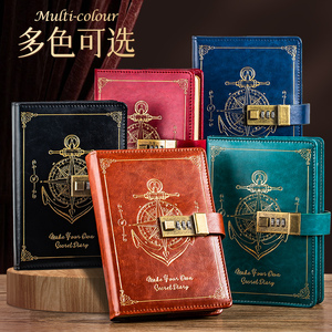 <span class=keywords><strong>A5</strong></span> trường phụ kiện văn phòng phẩm mặt hàng trường cuốn sách tạp chí cổ điển kraft giấy cuốn sách mật khẩu tùy chỉnh máy tính xách tay - Product Image 4