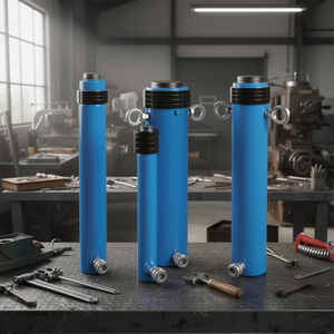 Cilindros Hidráulicos de Acción Simple Ttake de Largo Alcance con Retorno por Resorte para Uso Industrial - Product Image 3
