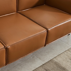 Guangzhou Factory <b>Sofa</b> Set <b>Cover</b> Wooden Modern Luxury Classic Office Genuine Leather <b>Sofa</b> - Product Image 5