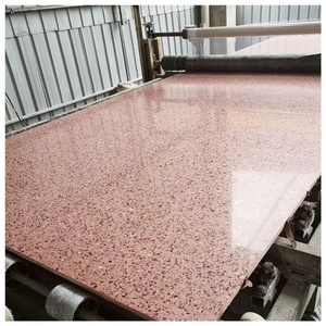 Bán Buôn Gạch Lát Đá Thạch Anh Terrazzo Màu Trắng Hồng Hỗn Hợp Cho Bàn Ăn Gạch Lát Sàn Và Mặt Sàn Nhà Bếp - Product Image 4