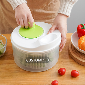 DZ Factory Vente en gros Manuel en plastique multifonctionnel pour la maison Grande capacité Cuisine Lave-légumes manuel Déshydrateur alimentaire - Product Image 2