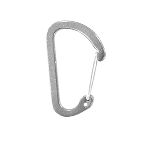 Venta al por mayor de fábrica: Lote de mini mosquetones de 4 cm baratos, llaveros de metal, mosquetones de aluminio, ganchos para bolsos, productos de ferretería. - Product Image 6