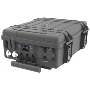 Generador Solar Portátil Todo en Uno de 6092.8Wh, Estación de Energía de 3000W CA, Onda Sinusoidal Pura, Controlador MPPT, Arrancador de Baterías, <span class=keywords><strong>Enchufes</strong></span> EU y US - Product Image 2
