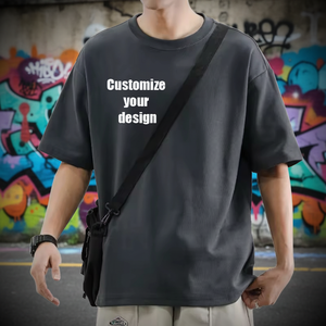 <strong>Customizable</strong> 180 GSM Men's <strong>T</strong>-<strong>Shirt</strong> High Quality 100% Cotton Breathable Regular Fit Plus Size Streetwear Solid Blank <strong>T</strong>-<strong>Shirt</strong> - Product Image 1