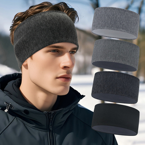<span class=keywords><strong>Bandeau</strong></span> élastique pour moto, cyclisme, course à pied, sport, hiver, <span class=keywords><strong>cache</strong></span>-oreilles, polaire, temps froid, ski - Product Image 2