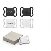 Collier de suivi pour animaux de compagnie Bluetooth avec positionnement précis, compatible Android/iOS, étanche, autonomie de 360 jours pour chiens et chats