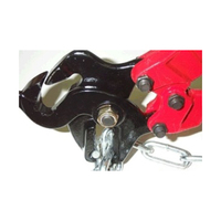 Pince de réparation de chaînes en acier GF avec poignée en plastique souple pour chaînes de pneus de camion lourd - Sertissage DIY OEM CP-32 Longue