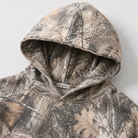 Sweat à capuche camouflage surdimensionné personnalisé pour homme, imprimé intégral, style streetwear, avec poche kangourou – Fabricant de vêtements sur mesure OEM/ODM