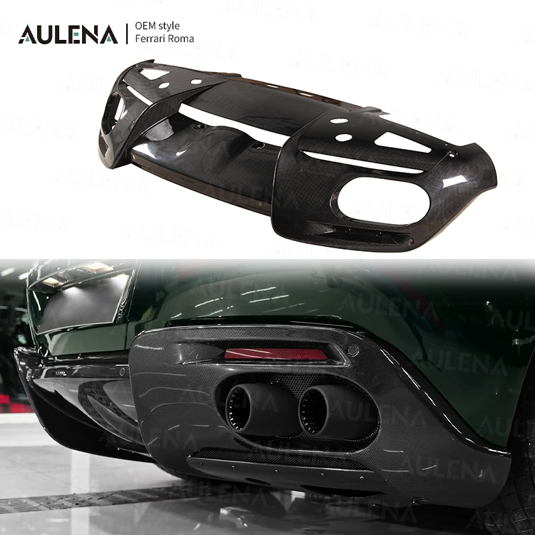 TURBOREVS 2.5m Carbon Fibre Bumper Guard Lip – Universal Splitter Side Spoiler