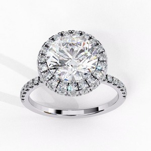 Anillo de Oro con Diamante Cultivado en Laboratorio de Calidad de Exportación, Moderno y Elegante para Mujer, Joyería de Lujo para Fiestas, Diseño Disponible a Buen Precio - Product Image 1
