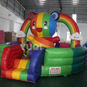 Thiết Kế mới <span class=keywords><strong>Inflatable</strong></span> Bouncer Cầu Vồng Lâu Đài Bouncy <span class=keywords><strong>Inflatable</strong></span> Lâu Đài Nhảy Cho Trẻ Em - Product Image 2
