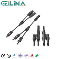 Connecteur de panneau solaire MC en gros 1000V TUV Étanche IP67 Prise PV Câble DC 6mm 4mm Contact Cuivre Mâle/Femelle