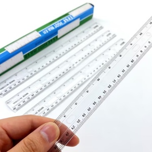 Regla de Medición Transparente de 30 cm a Precio de Mayoreo, Regla Recta Irrompible para Maestros, Ingenieros y Diseñadores - Product Image 3