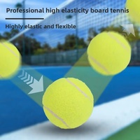Balle de tennis Xinghan PB0006 haute élasticité, durable, pour entraînement et compétition, diamètre 63,5 mm, 56 g, noyau épaissi, 135-145 cm, pour adultes