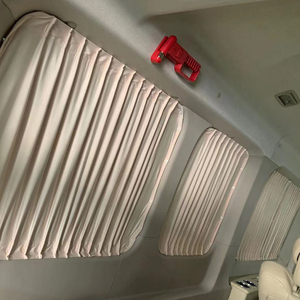 85% Nylon 15% Spandex Rideau pare-soleil de voiture respirant sur mesure pour SUV/Camion Rideau de fenêtre OEM Protection UV Confidentialité Simple - Product Image 2