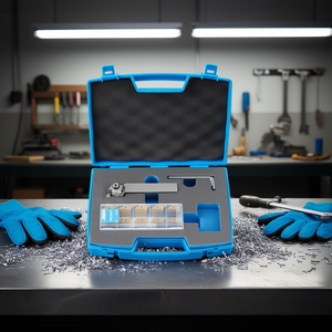 Fervi External Turning <b>Tool</b> With Inserts 10 Pcs Set For Metalworking - Product Image 3