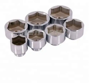 Clé à filtre à huile 7 pièces, jeu de douilles à cliquet pour bouchon de filtre à huile, outils pour atelier - Product Image 3