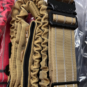 Custom Designer Logo Kwaliteit Verstelbare Sterke Zware Nylon Tactische Grote Hondentrainingshalsband Met Handvat Voor Honden - Product Image 4