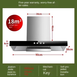 Campana extractora de cocina de acero inoxidable estilo Isla, venta directa del fabricante, fuente de energía eléctrica de escape ventilada para uso doméstico - Product Image 3