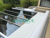 Stores à enroulement électriques modernes en aluminium sur mesure pour fenêtres Velux, volets de toit, prix usine avantageux pour villas