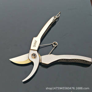 กรรไกรตัดแต่งกิ่งไดมอนด์ มิงซวน 2005-1 ใบมีดสแตนเลส 50 มม. โครงสร้างแบบผีเสื้อ สำหรับตัดแต่งต้นไม้ผลไม้และดอกไม้ - Product Image 5