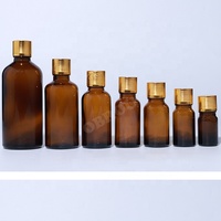 Bouteilles en verre pour huile essentielle Barbe Cheveux Corps 10ml 30ml 100ml Tailles Distributeur de vaporisateur vide Bouteille compte-gouttes Paquets d'huile capillaire