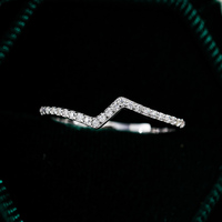 Bague de fiançailles et de mariage en argent sterling S925 plaqué or 14 carats avec moissanite, style luxe léger pour femme, certificat GRA