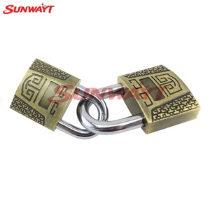 Cadenas mini en fer de haute qualité, best-seller, avec clé en fer, prix usine pour jeux à monnayeur - Product Image 6