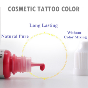 Muestra de Tinta en Crema de Micropigmentación PMU para Cejas y Labios, Microblading, Microshading, Maquillaje Permanente - Product Image 4