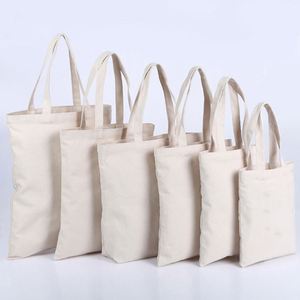12oz Reusable Cotton <b>Canvas</b> Large Tote Shopping Bag with Inside Pocket Blank Plain <b>Shopper</b> Bag with Letter Pattern - Product Image 2