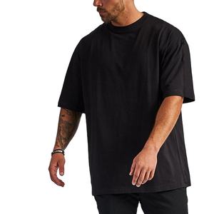 T-shirt surdimensionné pour hommes personnalisé imprimé logo 100% coton T-shirt grande taille grands et grands T-Shirts coupe ample T-Shirt - Product Image 3