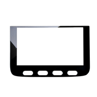 Vidrio Templado Antihuellas para Interruptor de Luz Táctil LED - Panel de Interruptor de Grado Hotelero de 86 mm